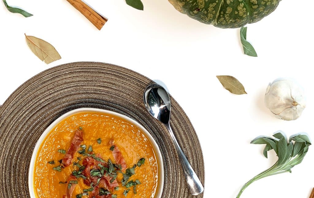 AIP Pumpkin Soup + Crispy Sage