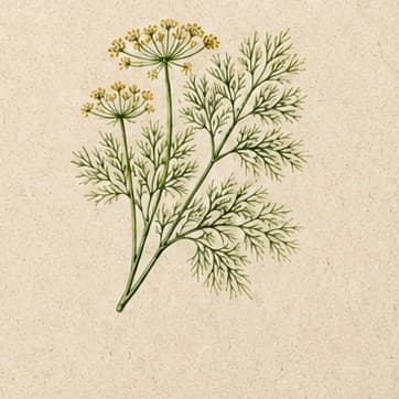 Dill growing in Kristy's garden
