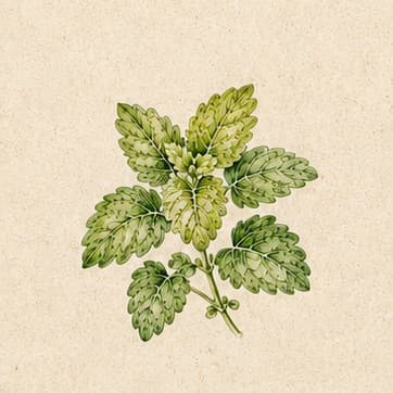 Lemon Balm growing in Kristy's garden